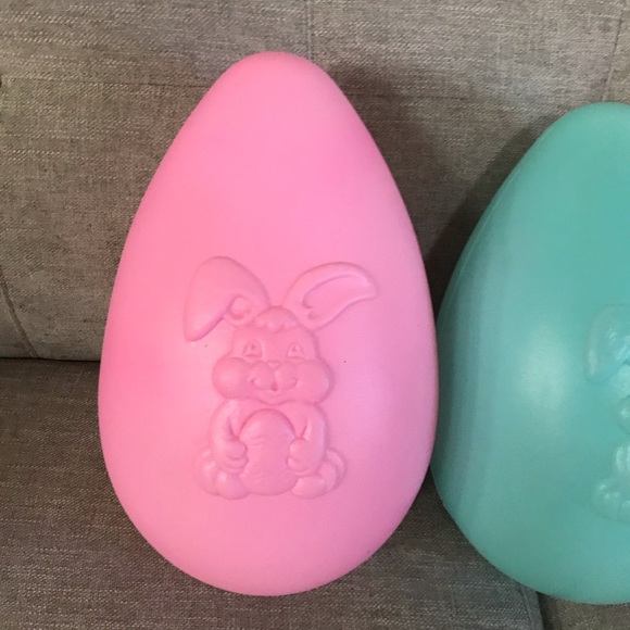 Vintage Blow Mold Easter Egg Lot Grand Venture 1998 - Picture 1 of 7
